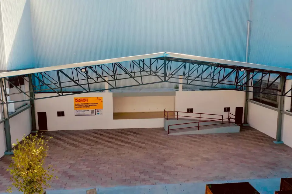 Centro para Adultos Mayores, obra terminada