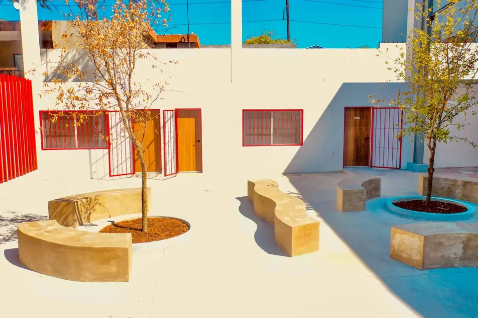 Centro para Adultos Mayores, obra terminada