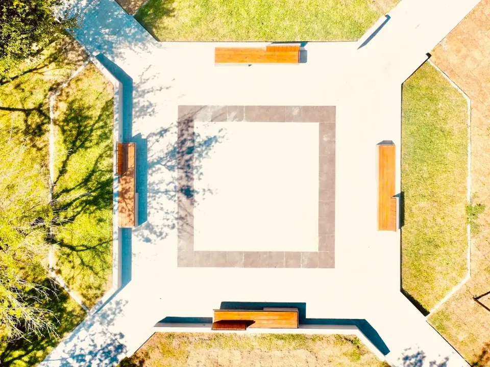 Plaza Rinconada, obra terminada